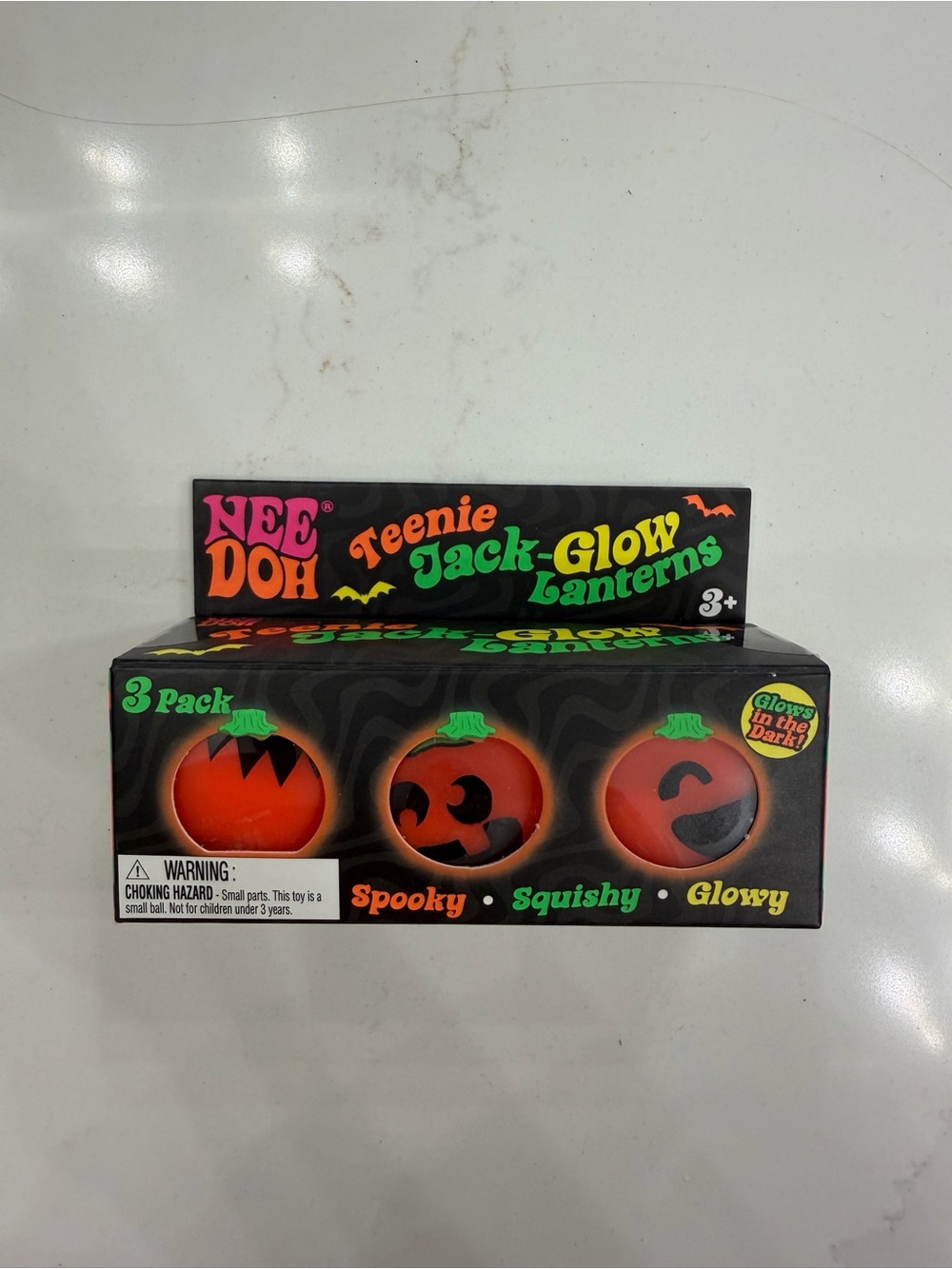 Needoh Teenie Jack-Glow Lanterns 3-Pack